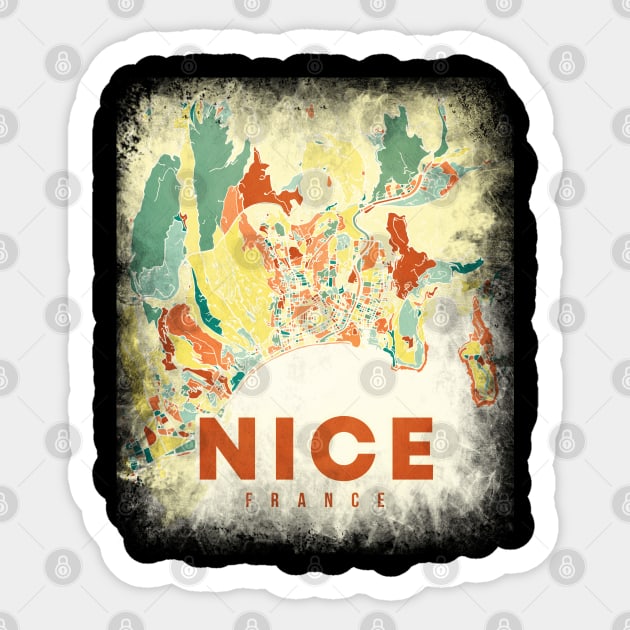 Nice France Sticker by SerenityByAlex